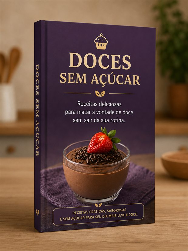 Capa do bônus Doces Sem Açúcar